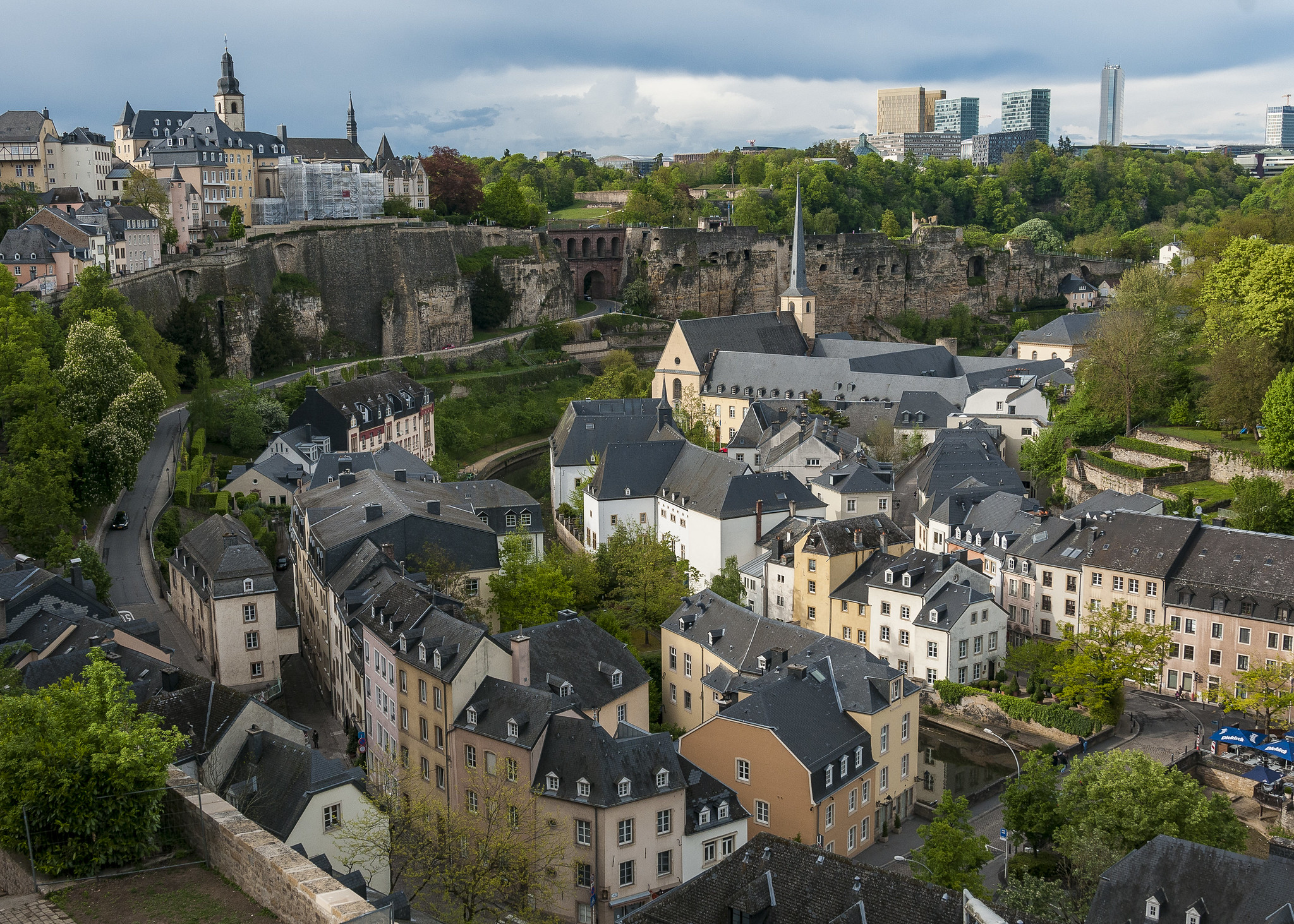 LuxembourgVille du Grund au Kirchberg, entre héritage et modernité