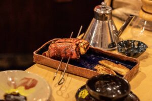 Repas au prince noir