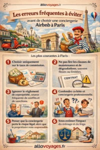 Erreurs à éviter avant de choisir une conciergerie Airbnb à Paris